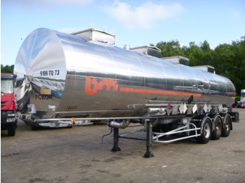 BSLT Chemical tank inox 33.6 m3 / 4 comp - Tank semi-trailer