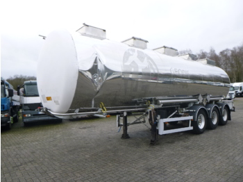 BSLT Chemical tank inox 33 m3 / 1 comp - Tank semi-trailer