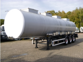 BSLT Chemical tank inox 33 m3 / 4 comp / ADR 01/2019 - Tank semi-trailer
