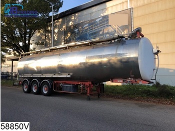 MAISONNEUVE Chemie 45177 liter,  isolated tank, 3 Compartments, Steel suspension - Tank semi-trailer