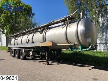 Magyar Chemie RVS tank , 26500 Liter, 4 bar - Tank semi-trailer