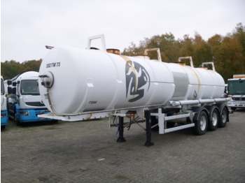Maisonneuve Chemical acid tank inox 24.5 m3 / 1 comp - Tank semi-trailer