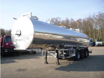 Maisonneuve Chemical tank inox 32.5 m3 / 1 comp - Tank semi-trailer