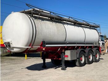 VOCOL Chemie gummiert für ätzende Säure 22.500L  - Tank semi-trailer