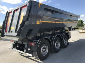 EMIRSAN Hardox Half Pipe Tipper Trailer - Tipper semi-trailer