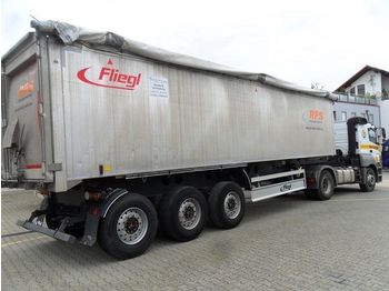Fliegl ca. 50 cbm Hinterkipper, Kombi-Pendel, Kornschie  - Tipper semi-trailer