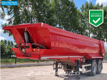 GALTRAILER B2 2 axles 25m3 Stahl-Mulde SAF - Tipper semi-trailer