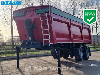 GS Meppel 45-3033-126 bl7 2 axles NL-Trailer Stahl Multi-Kappen Lift+Lenkachse - Tipper semi-trailer