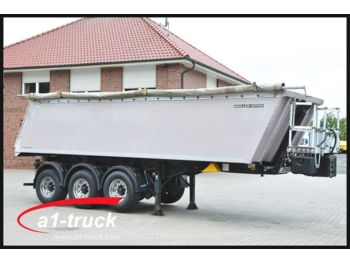 Meiller MHKS 43/3 Alumulde 24m³, Liftachse  - Tipper semi-trailer