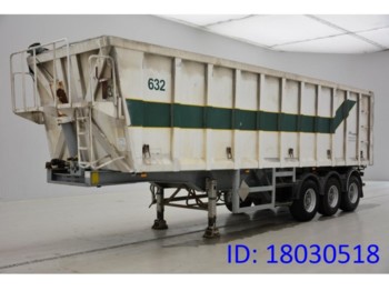 OVA 49 Cub in Alu. - Tipper semi-trailer