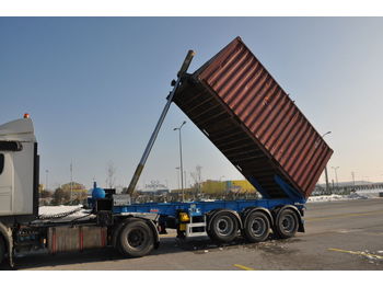 OZGUL Tpping container trailer ( 20 feet ) - Tipper semi-trailer