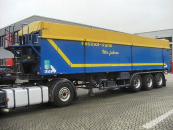 Stas 0-34/3FA  / Kippermulde 49 Kubikm./Liftachse  - Tipper semi-trailer