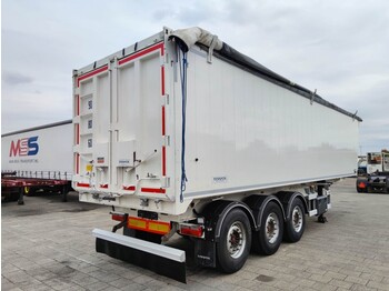 TISVOL 10 CNN - 56m³ Aluminium Kipper - SAF Assen - LiftAs - AluChassis - TOP! 4/2023 APK (O1066) - Tipper semi-trailer