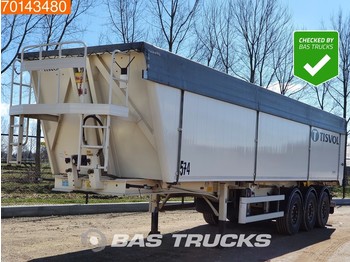 TISVOL 50m3 Alu-Kipper Combi Door 2x Liftachse - Tipper semi-trailer