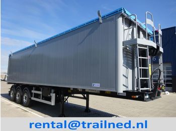 Tisvol Agrar 57m3 Alu Getreide *te huur / for rent*  - Tipper semi-trailer