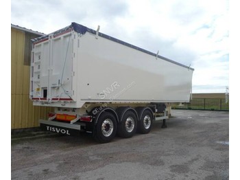 Tisvol Benne céréalière 52m3 - Tipper semi-trailer