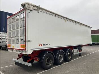 Tisvol Ceres 60m3 Alu 2x Liftas  - Tipper semi-trailer