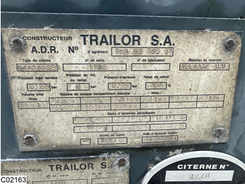 Tank semi-trailer Trailor Fuel 39919 Liter, 9 Compartments: picture 4