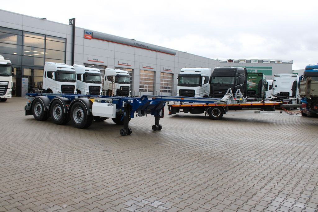 New Chassis semi-trailer Vanhool A3C002, AXLES 9t, ADR (AT,FL, ExII, ExIII),NEW!!: picture 3