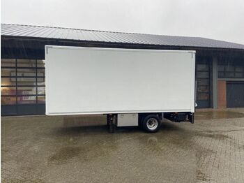 Closed box semi-trailer Veldhuizen Be oplegger 5.5 ton met laadklep 750 kg: picture 1