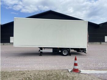 Closed box semi-trailer Veldhuizen Be oplegger met laadklep 750 kg: picture 1