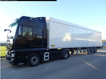 Legras TGX 18.480 4x2 BLS mit Schubbodenauflieger 91,4  - Walking floor semi-trailer