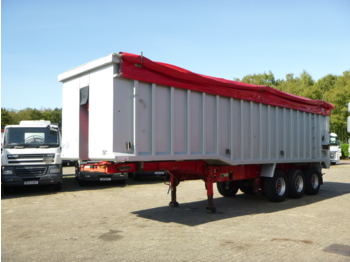 Tipper semi-trailer Wilcox Tipper trailer alu 54 m3 + tarpaulin: picture 1