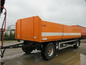 Dropside/ Flatbed semi-trailer Wilken 18 to Baustoffpritsche mit 900 Bordwand: picture 1