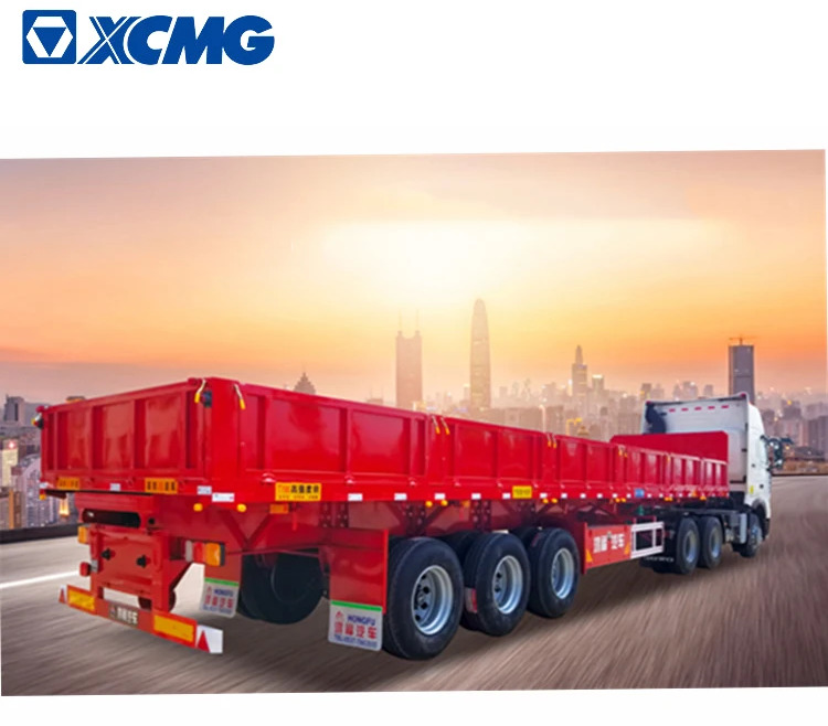 Leasing of  XCMG official multi-axle hydraulic truck trailer flatbed car transporter trailer XCMG official multi-axle hydraulic truck trailer flatbed car transporter trailer: picture 9