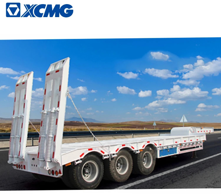 Leasing of  XCMG official multi-axle hydraulic truck trailer flatbed car transporter trailer XCMG official multi-axle hydraulic truck trailer flatbed car transporter trailer: picture 25