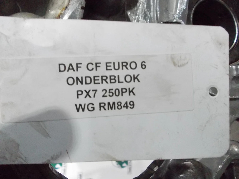 Engine and parts for Truck DAF 1711025 ONDERBLOK EURO 6 CF LF PX7 250PK: picture 8