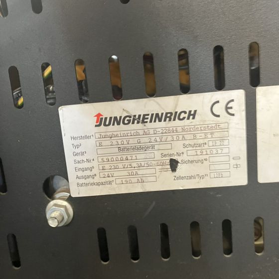 Electrical system for Material handling equipment Jungheinrich E230V G24V/30A B-ET: picture 6