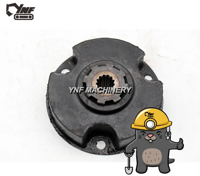 New Clutch and parts LR001D2140 Excavator engine hydraulic pump coupling shock absorber rubber: picture 6
