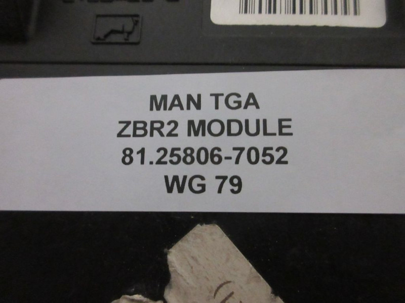 Electrical system for Truck MAN TGA 81.25806-7052 ZBR2 MODULE: picture 4