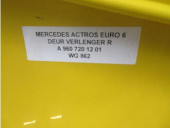 Cab and interior for Truck Mercedes-Benz ACTROS A 960 720 12 01 DEURVERLENGER RECHTS EURO 6: picture 2
