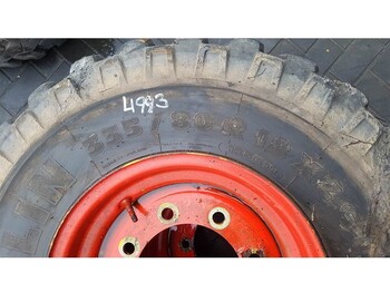 Wheels and tires for Construction machinery Michelin 335/80R18 (12.5R18) - Tyre/Reifen/Band: picture 4