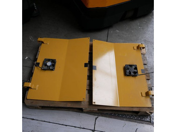 Body and exterior for Material handling equipment Plate work rear for Magaziner EK11, Linde K11: picture 2