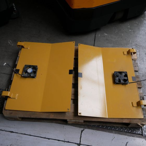 Body and exterior for Material handling equipment Plate work rear for Magaziner EK11, Linde K11: picture 2