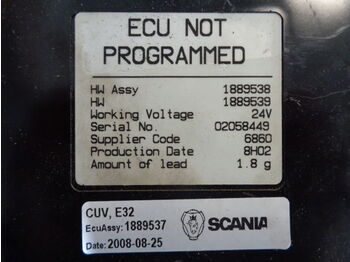 ECU for Truck Scania CUV E32 control unit: picture 2