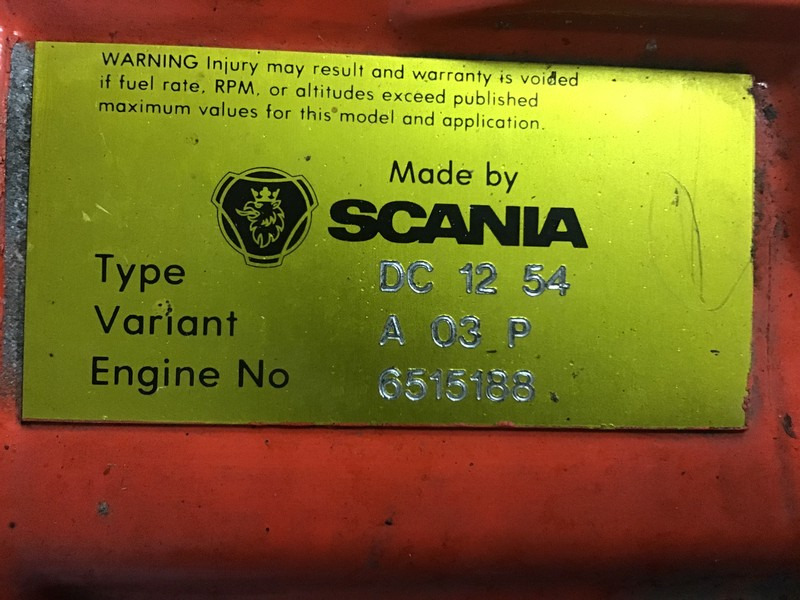 Engine Scania DC12.54A FOR PARTS: picture 6