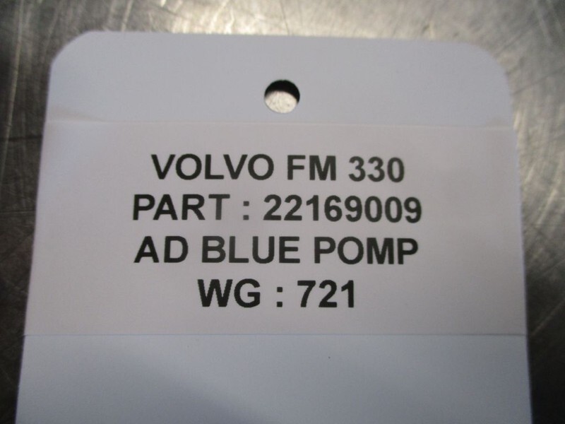 Fuel processing/ Fuel delivery for Truck Volvo 21169009 AD BLUE POMP FM 330 EURO 5: picture 3