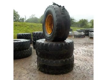  20.5R25 Tyre & Rim to suit Case 721D Wheeled Loader (3 of) - 5989-1 - Wheels and tires