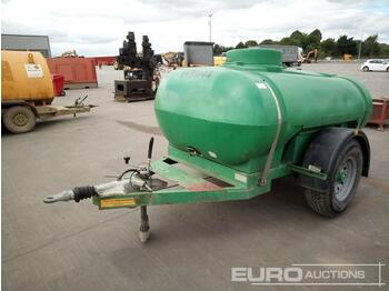 Storage tank 2014 Trailer Engineering Single Axle Plastic Water Bowser: picture 1