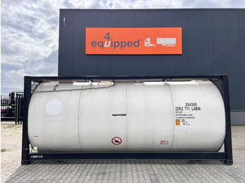 New Storage tank CIMC tankcontainers TOP: ONE WAY/NEW 20FT ISO tankcontainer, 25.000L/1-comp., L4BN, UN Portable, T11, steam heating, bottom discharge, more availabl: picture 2