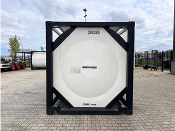 New Storage tank CIMC tankcontainers TOP: ONE WAY/NEW 20FT ISO tankcontainer, 25.000L/1-comp., L4BN, UN Portable, T11, steam heating, bottom discharge, more availabl: picture 5