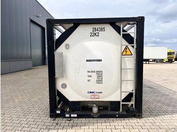 New Storage tank CIMC tankcontainers TOP: ONE WAY/NEW 20FT ISO tankcontainer, 25.000L/1-comp., L4BN, UN Portable, T11, steam heating, bottom discharge, more availabl: picture 4