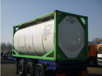 Tank container, Semi-trailer Danteco Food tank container inox 20 ft / 25 m3 / 1 comp: picture 3