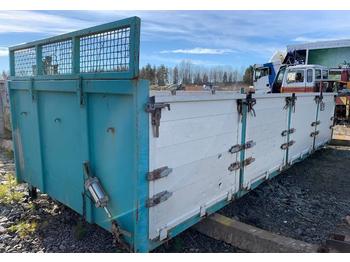 Dropside/ flatbed swap body SLP grusflak 6000mm
