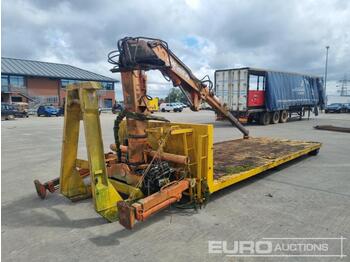  Flatbed Body, Atlas 3008 Crane to suit Hook Loader Lorry - Roll-off container