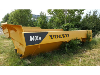 Volvo A40E articulated - Roll-off container